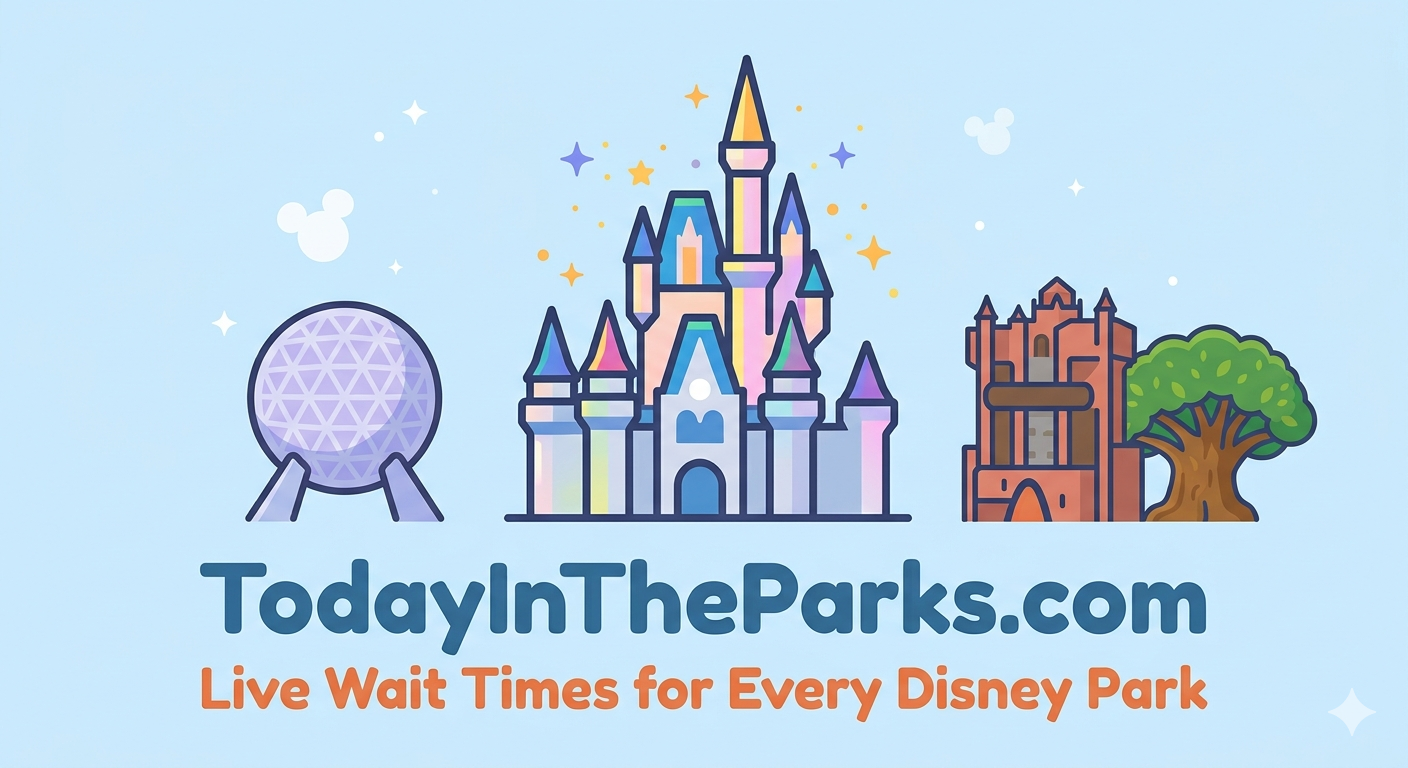 TodayInTheParks.com — Live Wait Times for Every Disney Park